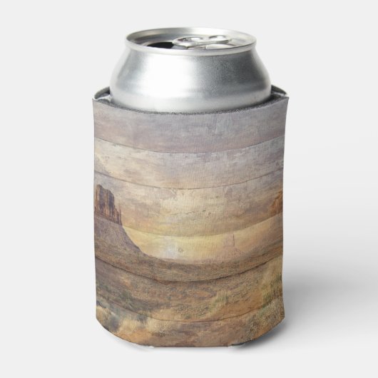 Desert Landscape Monument Valley And Cloudy Sky Dosenkühler (Kanne Vorderseite)