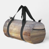 Desert Landscape Monument Valley And Cloudy Sky Duffle Bag (Rechte Ecke)