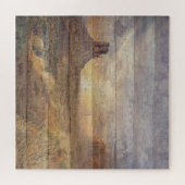 Desert Landscape Monument Valley And Cloudy Sky Puzzle (Horizontal)