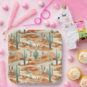 Desert Landscape Pappteller (Party)