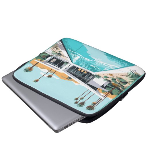 DESERT LEVING #2 LAPTOPSCHUTZHÜLLE (Vorne Knopf)