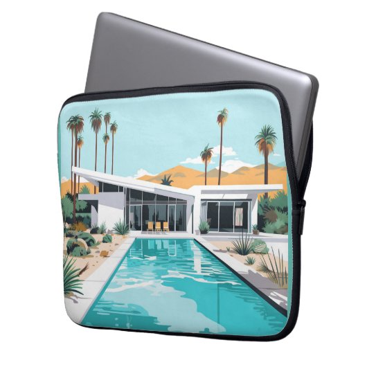 DESERT LEVING #2 LAPTOPSCHUTZHÜLLE (Vorderseite Links)