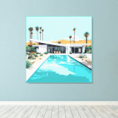 DESERT LEVING #2 LEINWANDDRUCK (Insitu (Holzboden))