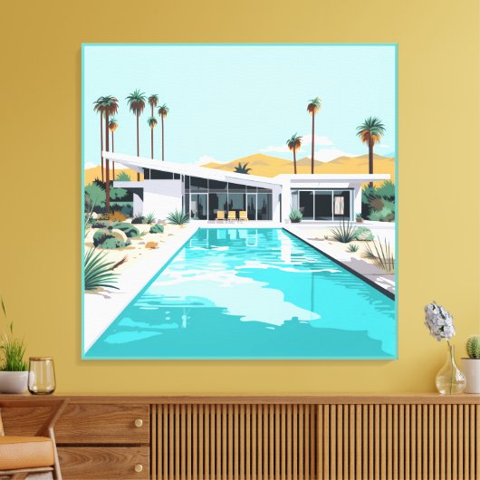 DESERT LEVING #2 LEINWANDDRUCK (Insitu (Wohnzimmer))