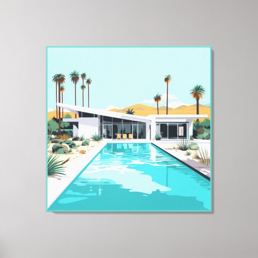 DESERT LEVING #2 LEINWANDDRUCK (Vorderseite)