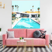 DESERT LEVING #2 LEINWANDDRUCK (Insitu (Wohnzimmer))