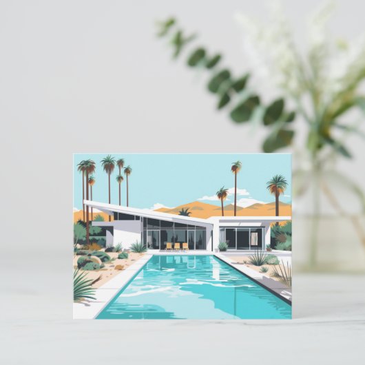 DESERT LEVING #2 POSTKARTE (Stehend Vorderseite)