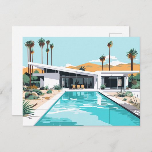 DESERT LEVING #2 POSTKARTE (Vorne/Hinten)