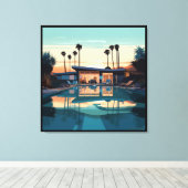 DESERT LEVING #5 LEINWANDDRUCK (Insitu (Holzboden))