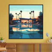 DESERT LEVING #5 LEINWANDDRUCK (Insitu (Wohnzimmer))