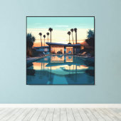 DESERT LEVING #5 LEINWANDDRUCK (Insitu (Holzboden))