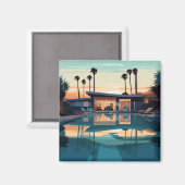 DESERT LEVING #5 MAGNET (Vorderseite/Rückseite)