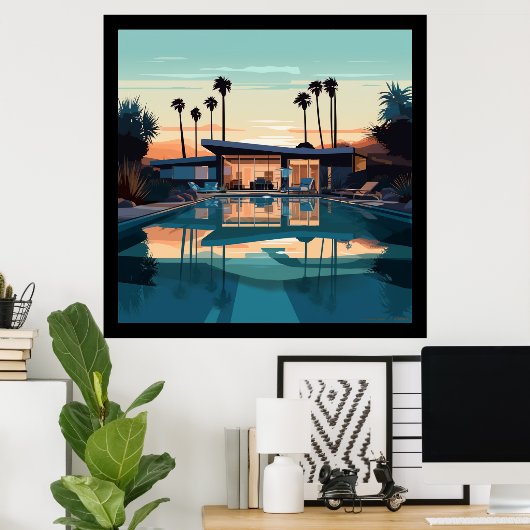 DESERT LEVING #5 POSTER (Heimbüro)