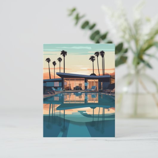 DESERT LEVING #5 POSTKARTE (Stehend Vorderseite)