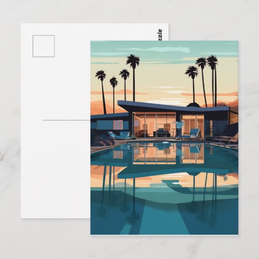 DESERT LEVING #5 POSTKARTE (Vorne/Hinten)