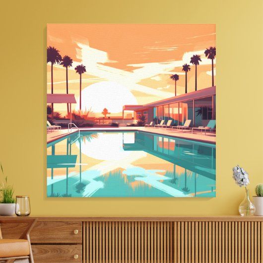 DESERT LEVING #6 LEINWANDDRUCK (Insitu (Wohnzimmer))