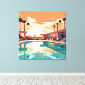 DESERT LEVING #6 LEINWANDDRUCK (Insitu (Holzboden))