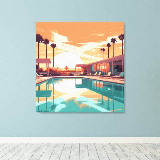 DESERT LEVING #6 LEINWANDDRUCK (Insitu (Holzboden))