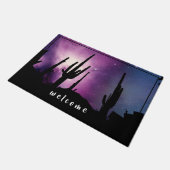 DESERT LIGHTS COWBOY TRAIL FUßMATTE (Schrägansicht)