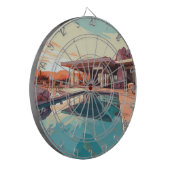 DESERT LIVING #3 DARTSCHEIBE (Vorderseite Links)