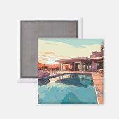 DESERT LIVING #3 MAGNET (Vorderseite/Rückseite)