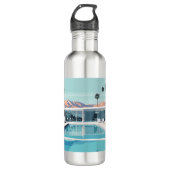 DESERT LIVING #4 EDELSTAHLFLASCHE (Vorderseite)