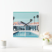 DESERT LIVING #4 QUADRATISCHE WANDUHR (Zuhause)