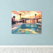 DESERT LIVING DESIGN #1 LEINWANDDRUCK (Insitu (Holzboden))