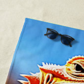 Desert Lizard Nah-up Design Strandtuch (Beispiel)