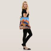 Desert Lizard Nah-up Design Tasche (Am Model)