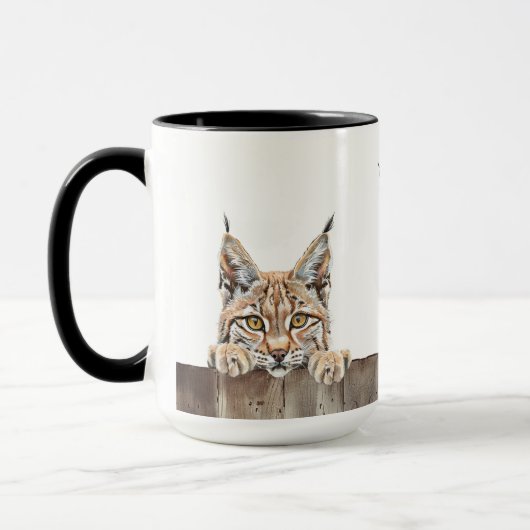 Desert Lynx Cat Tasse (Links)