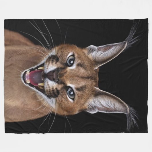 DESERT LYNX FLEECEDECKE (Vorderseite (Horizontal))