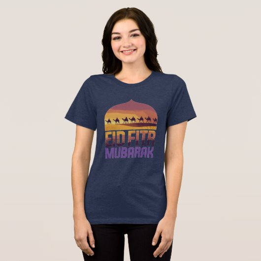 Desert Majestät Tri-Blend Shirt (Vorderseite voll)