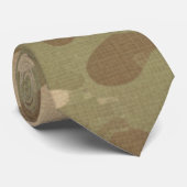 Desert Military Camouflage Pattern Krawatte (Gerollt)