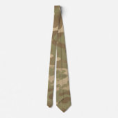 Desert Military Camouflage Pattern Krawatte (Rückseite)