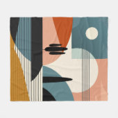 Desert Mirage Fleecedecke (Vorderseite (Horizontal))