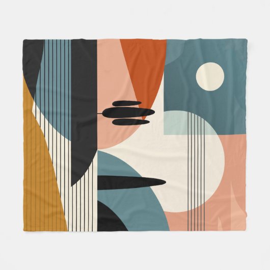 Desert Mirage Fleecedecke (Vorderseite (Horizontal))