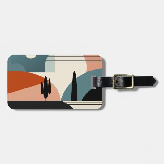 Desert Mirage Gepäckanhänger (Vorderseite horizontal)