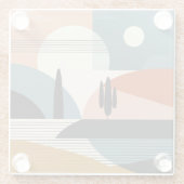 Desert Mirage Glasuntersetzer (Rückseite)