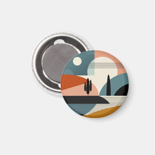 Desert Mirage Magnet (Vorderseite/Rückseite)