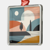 Desert Mirage Ornament Aus Metall (Links)