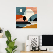 Desert Mirage Poster (Heimbüro)