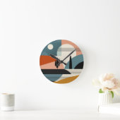 Desert Mirage Runde Wanduhr (Zuhause)