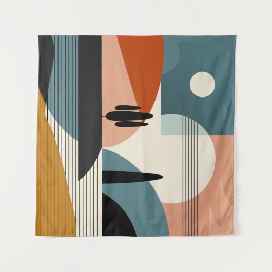 Desert Mirage Wandteppich (Vorderseite (Horizontal))