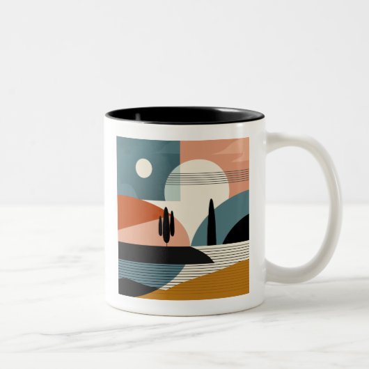 Desert Mirage Zweifarbige Tasse (Rechts)