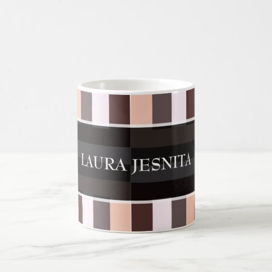 Desert Mocha Geometric Kaffeetasse (Mittel)