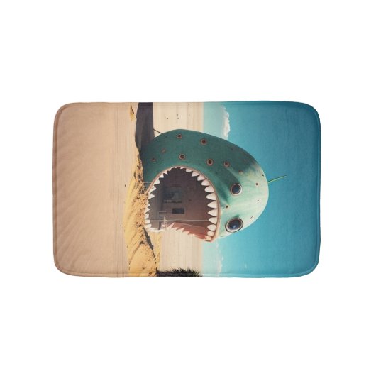 Desert monster house badematte (Vorderseite)