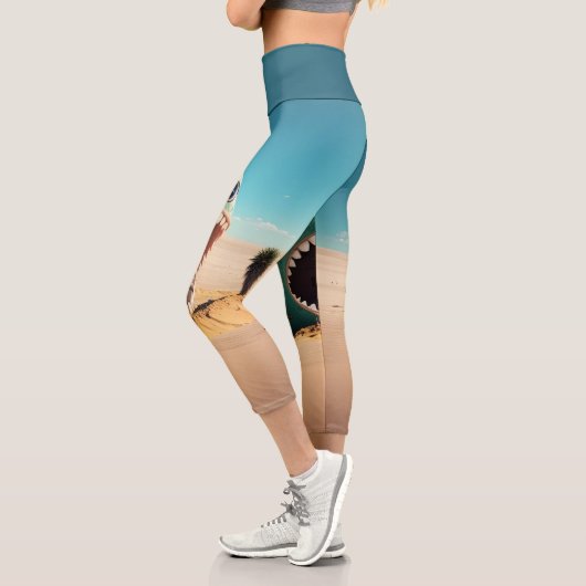 Desert monster house capri leggings (Links)