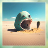 Desert monster house fensteraufkleber (Blatt 3)