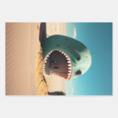 Desert monster house geschenkpapier set (Vorderseite)